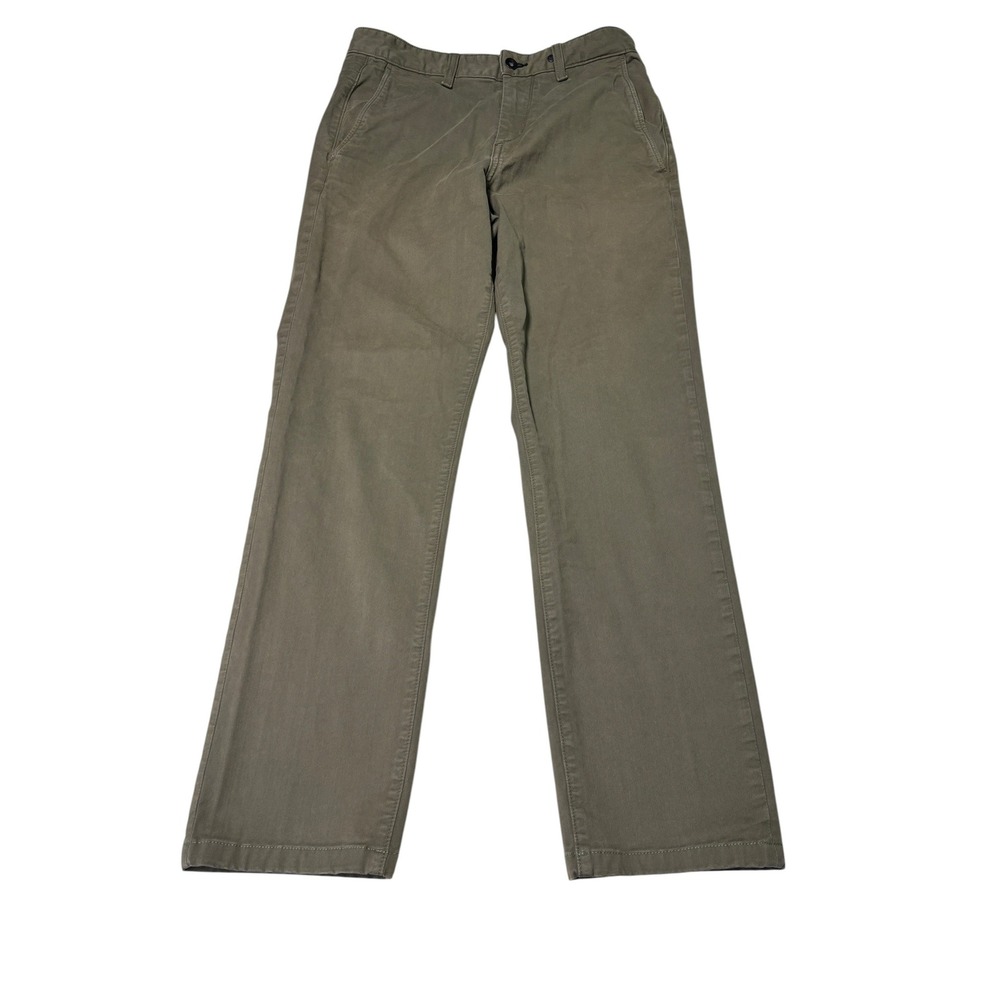 Rag & Bone Standard Issue Army Green Chino‎ Pants Mens 30X28 M1715O060ARM